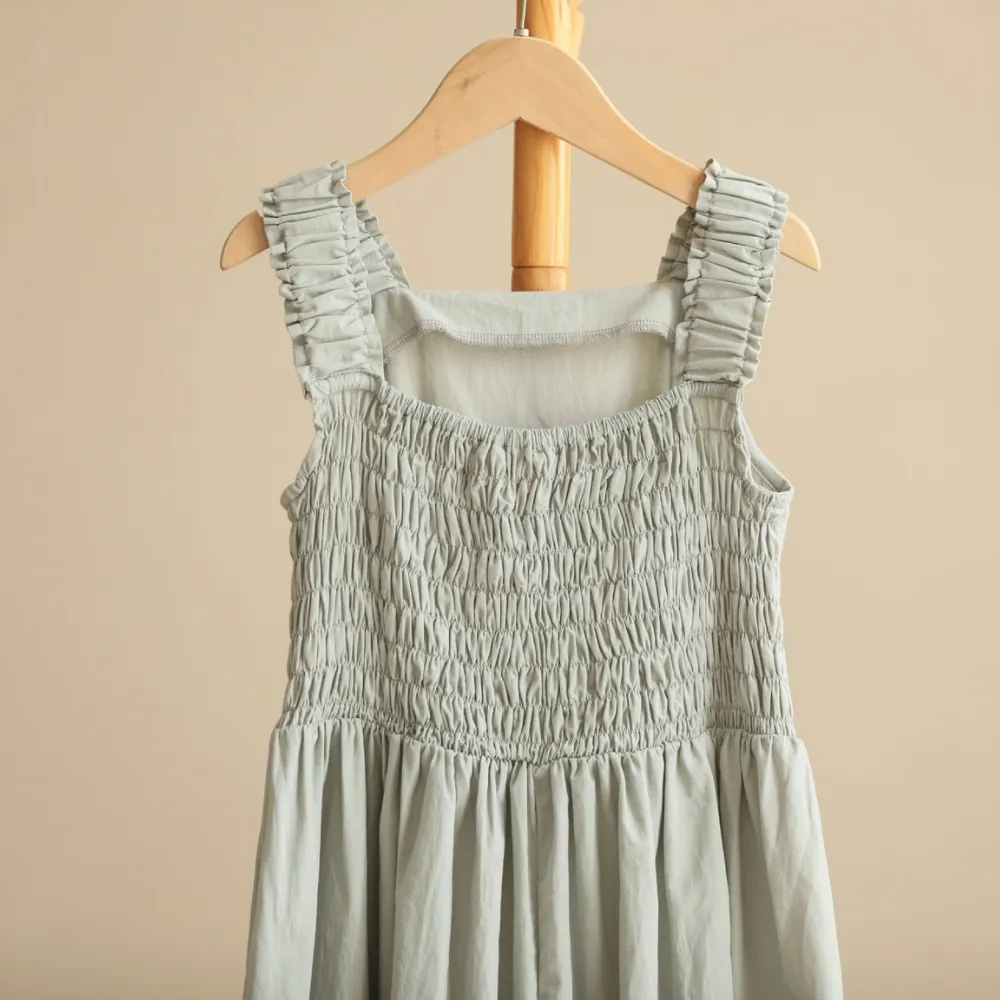打揽背心裙 Breeze Shirred Midi Dress