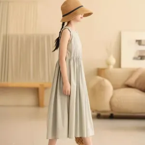 打揽背心裙 Breeze Shirred Midi Dress
