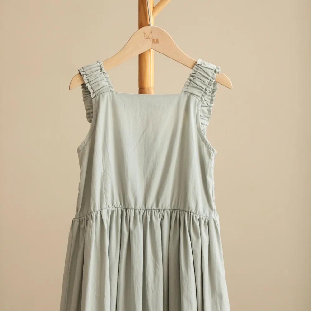 打揽背心裙 Breeze Shirred Midi Dress