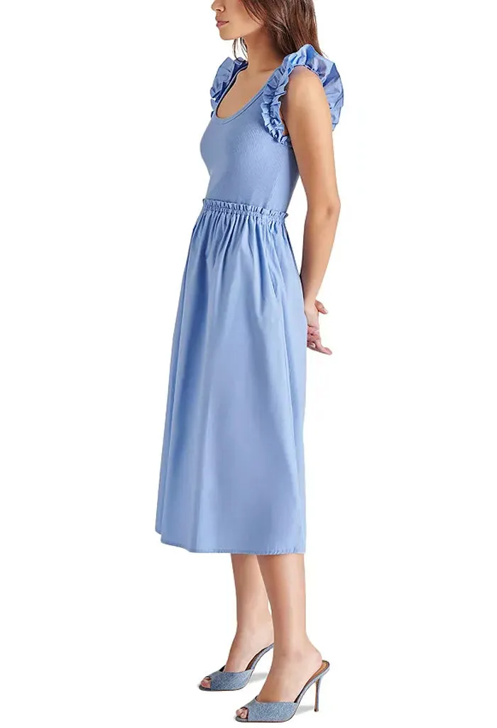 Adela Dress-Azure Blue