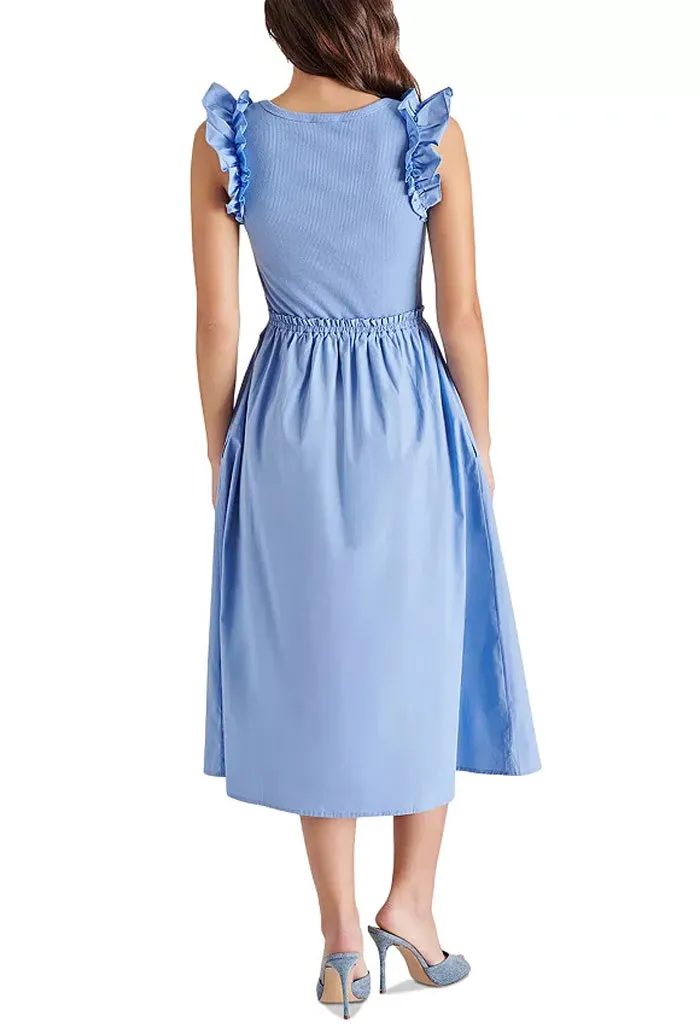 Adela Dress-Azure Blue