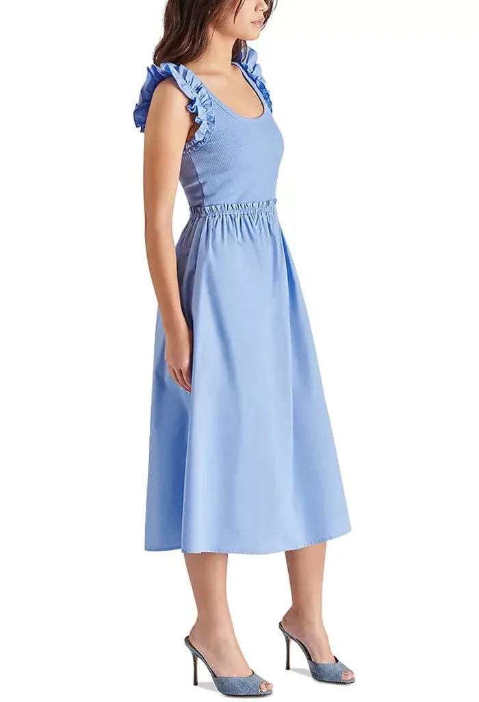 Adela Dress-Azure Blue