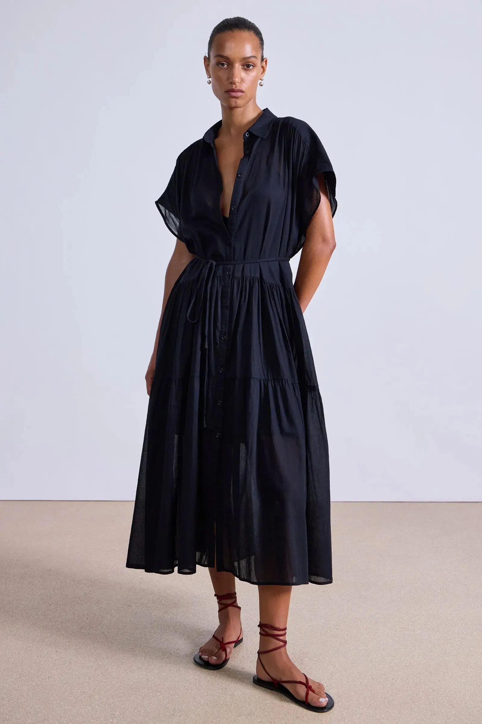 Agnezca Maxi Dress in Black