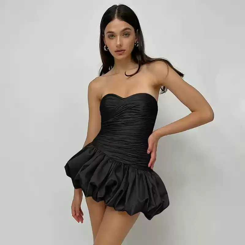 Amozae-Christmas Outfits New Year's Eve Dress Night Out Club Dresses cute winter outfits Viola Balloon Skirt Mini Dress