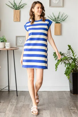 'Bold In Blue' Dress