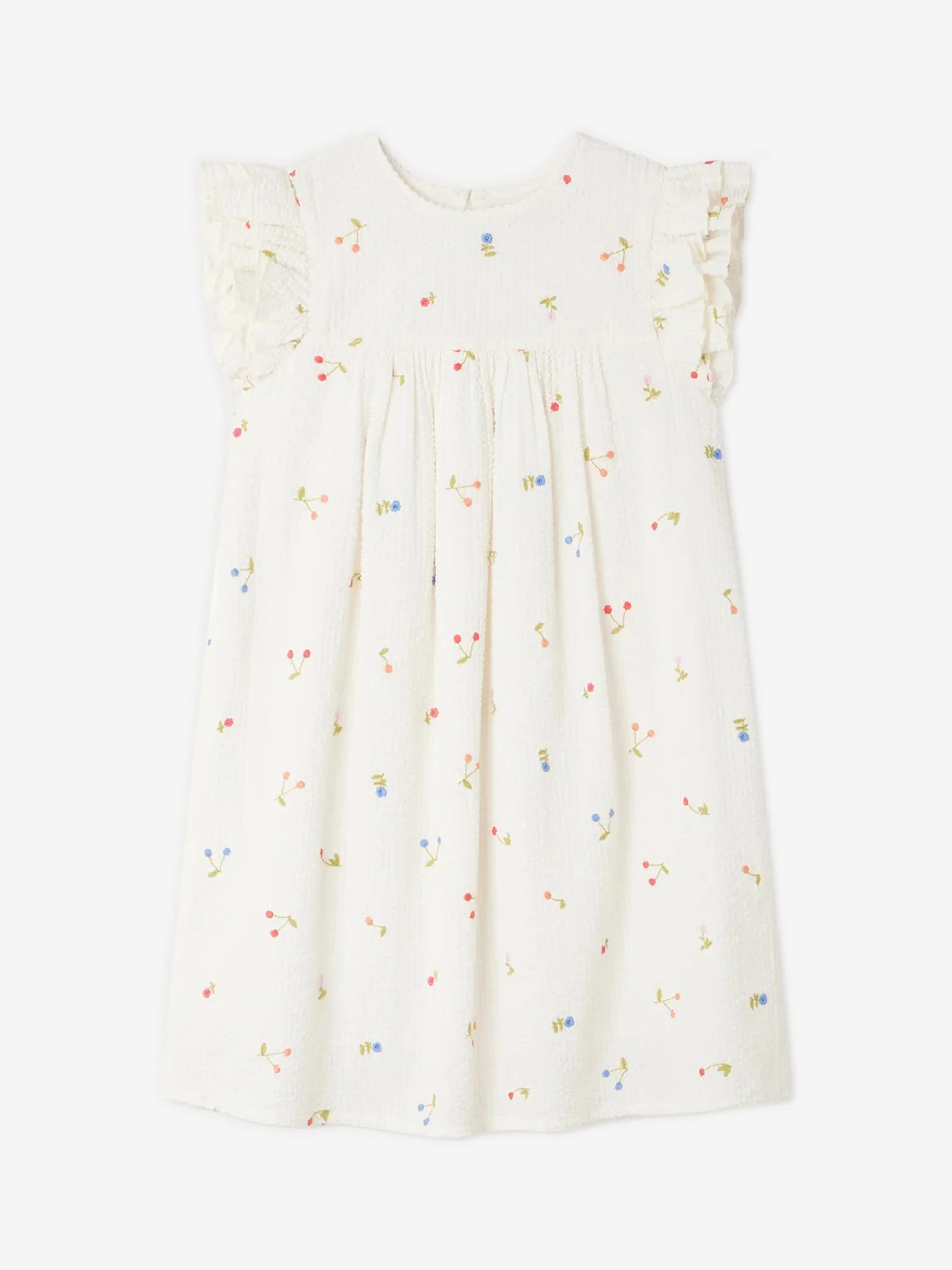 Bonpoint Girls Florentine Dress in White
