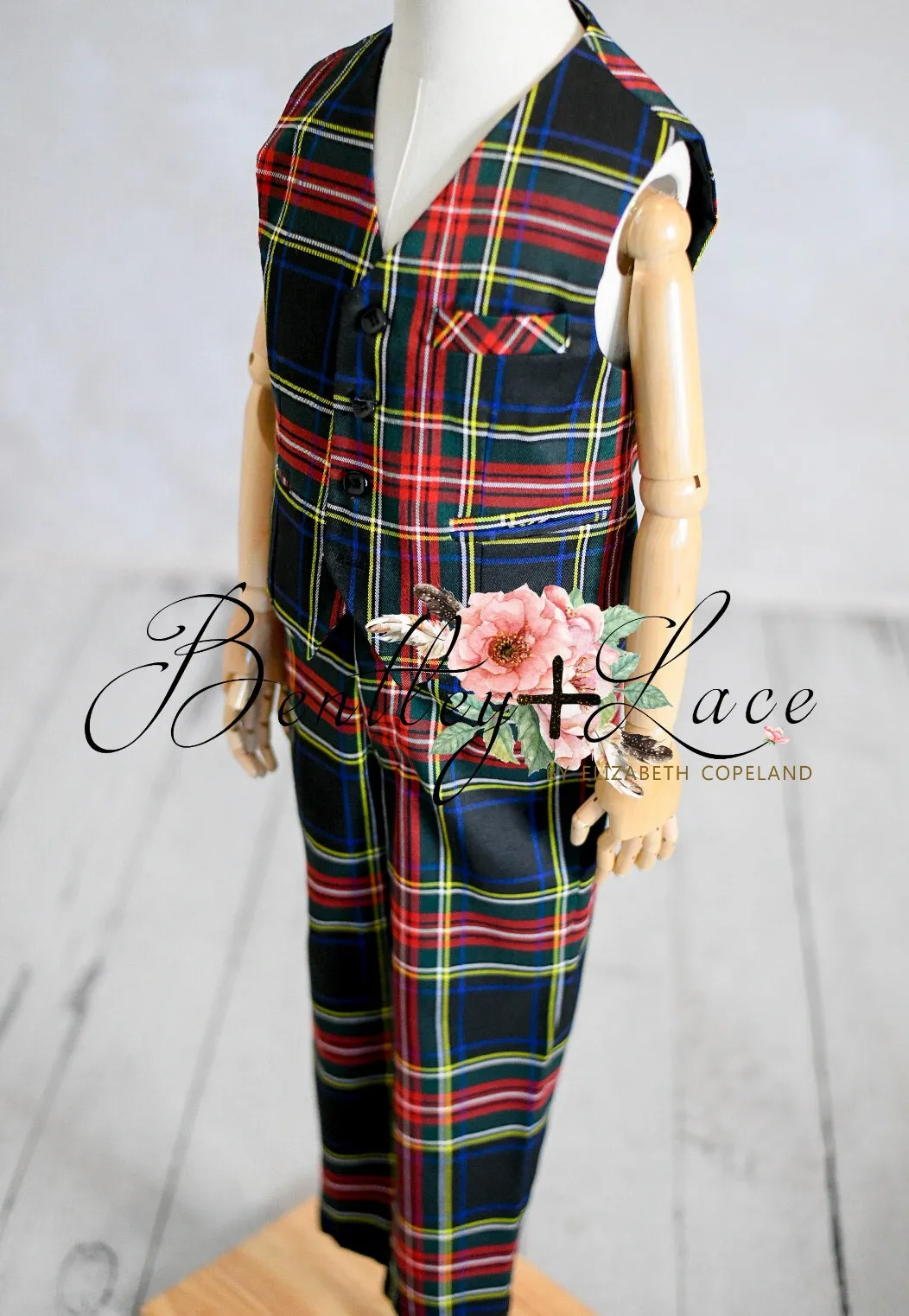 Boys' Suit Set | Pants, Vest, and Jacket | Stylish Outfit for Special Occasions