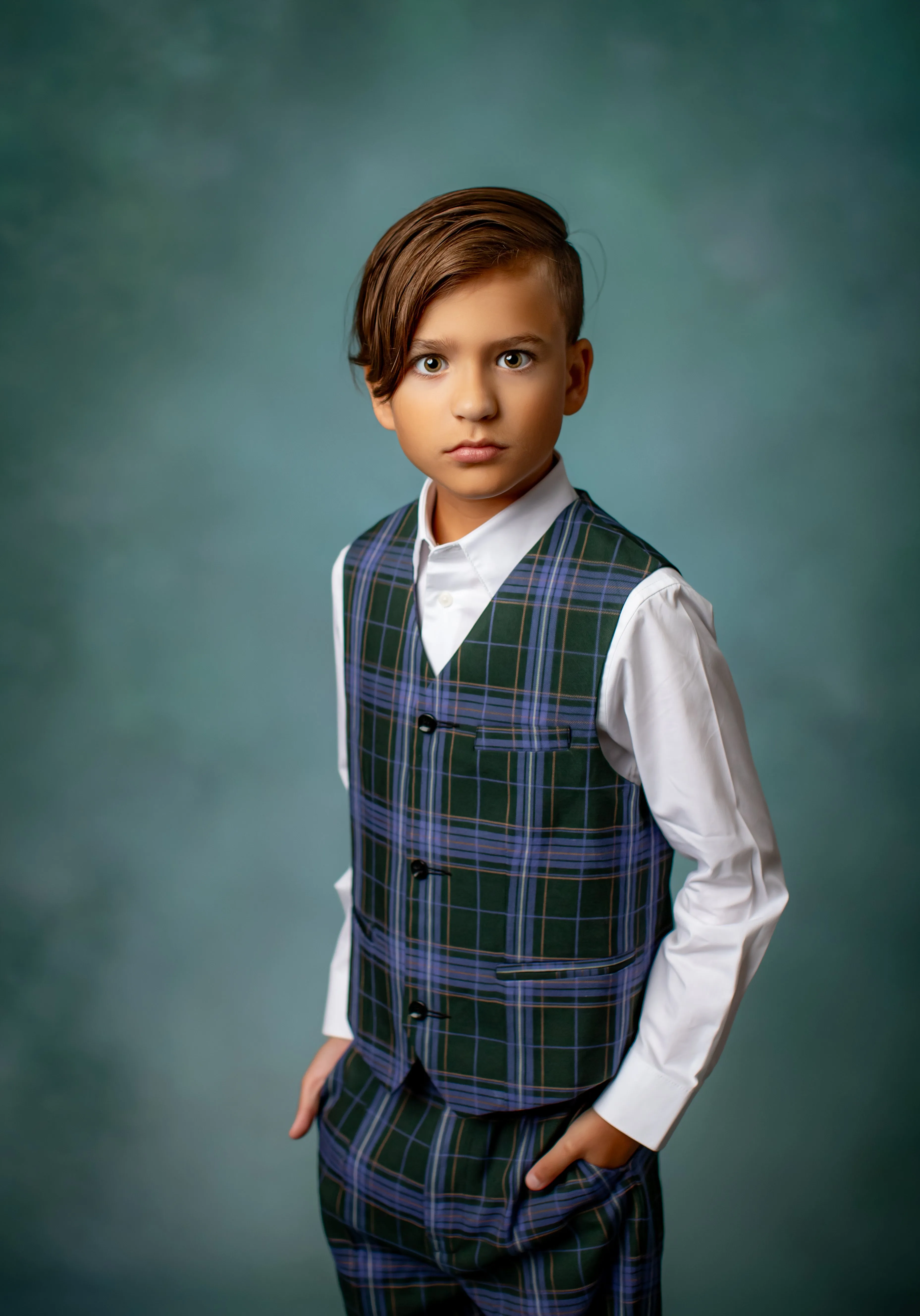 Boys' Suit Set | Pants, Vest, and Jacket | Stylish Outfit for Special Occasions