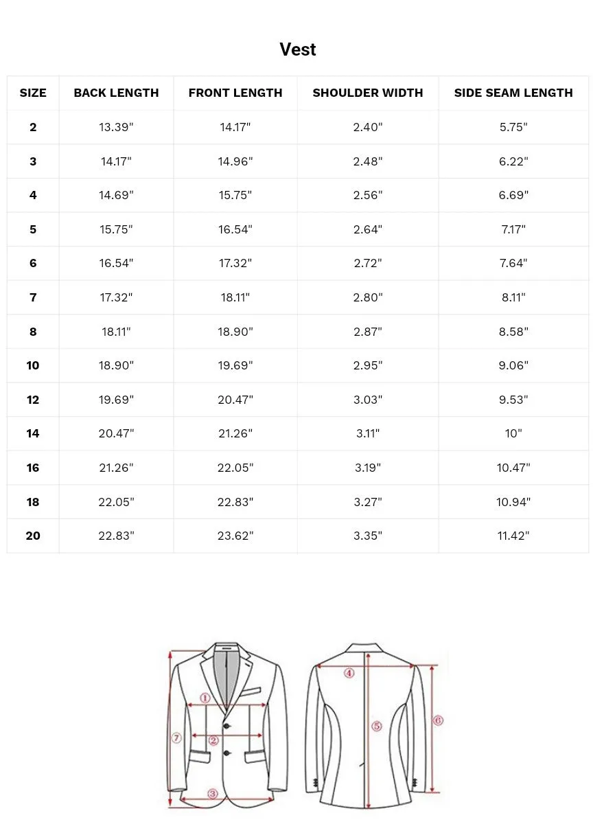 Boys' Suit Set | Pants, Vest, and Jacket | Stylish Outfit for Special Occasions