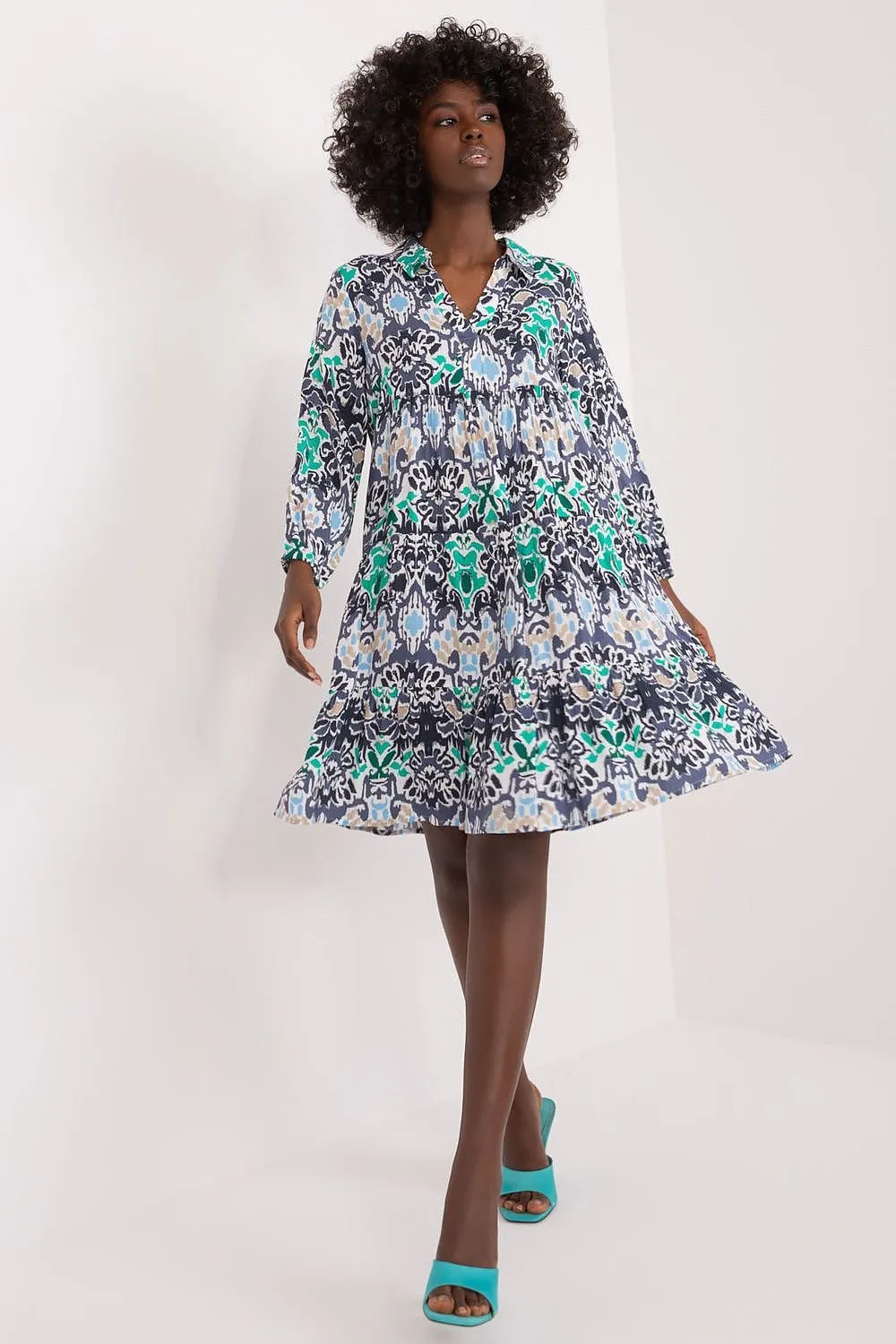 Breezy Chic Viscose Summer Dress