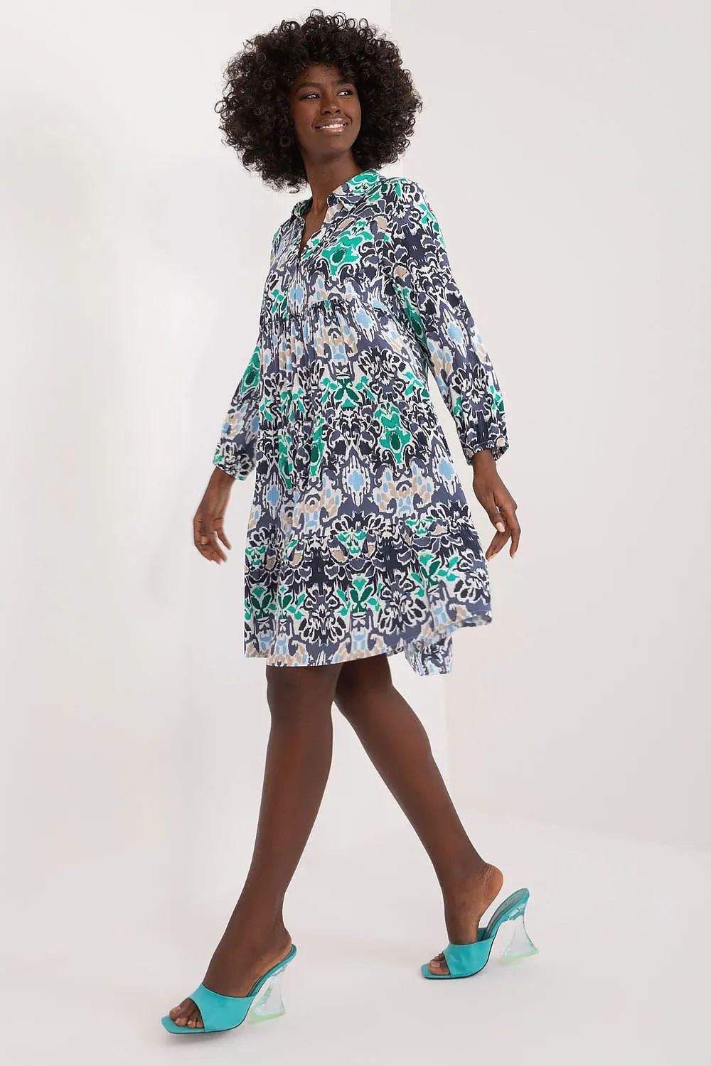 Breezy Chic Viscose Summer Dress