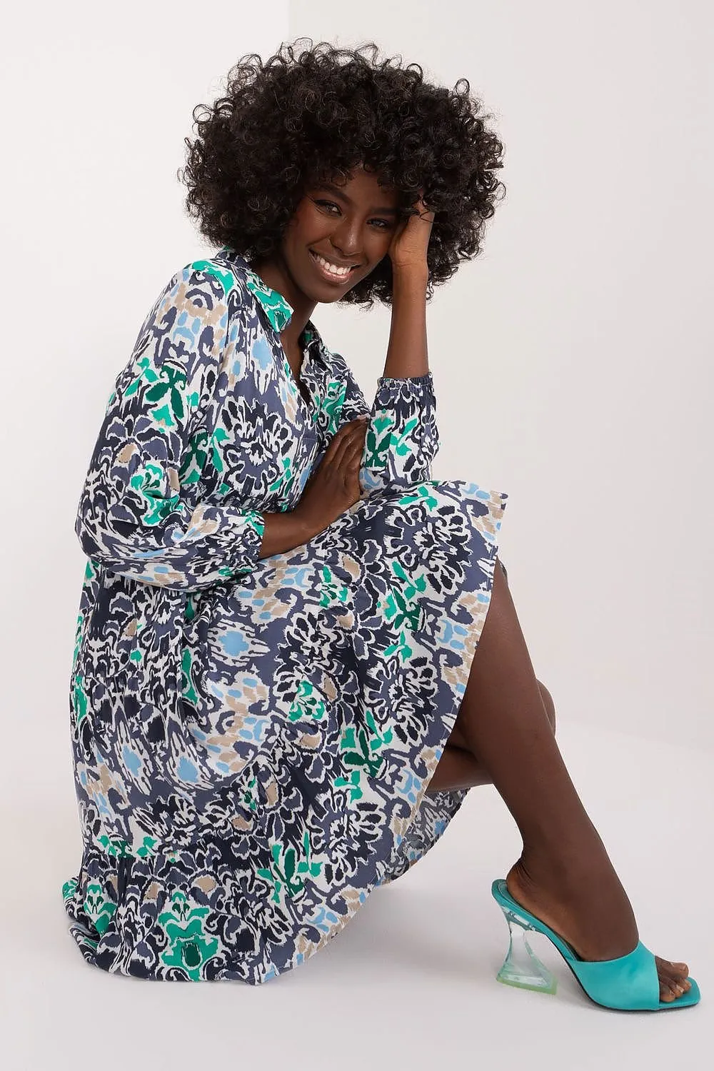 Breezy Chic Viscose Summer Dress