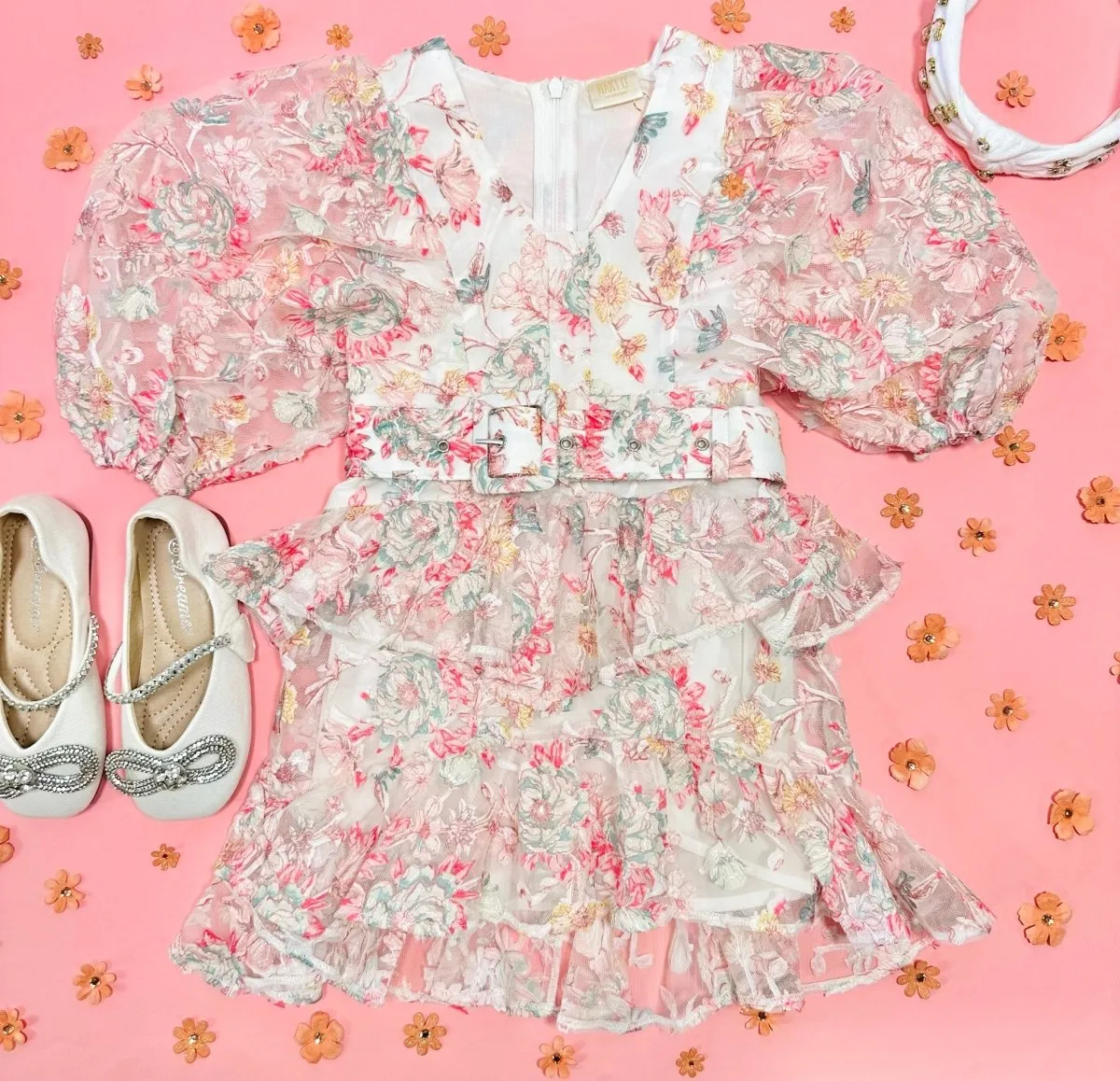 CAMILLE FLORAL DRESS