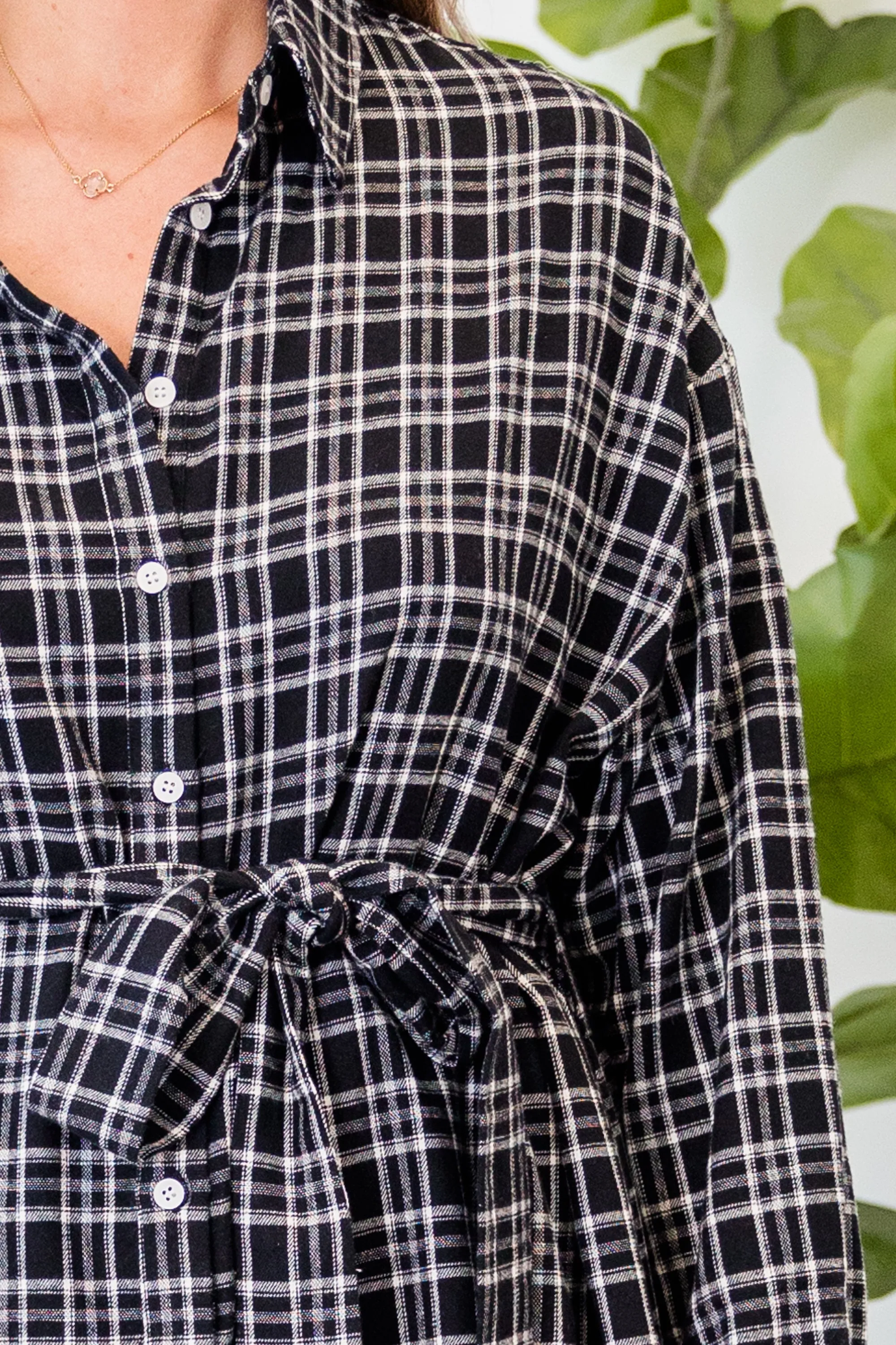 Coming Home To You Tunic, Black