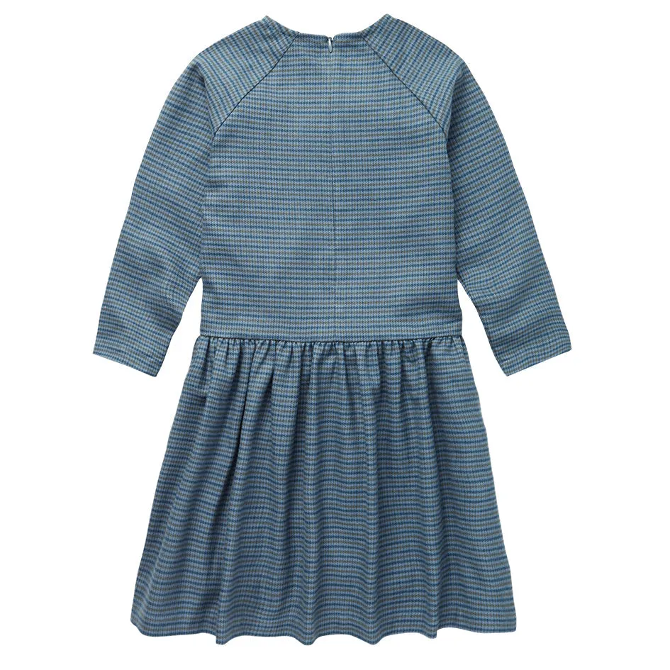 Dress Flanel British Blue Check