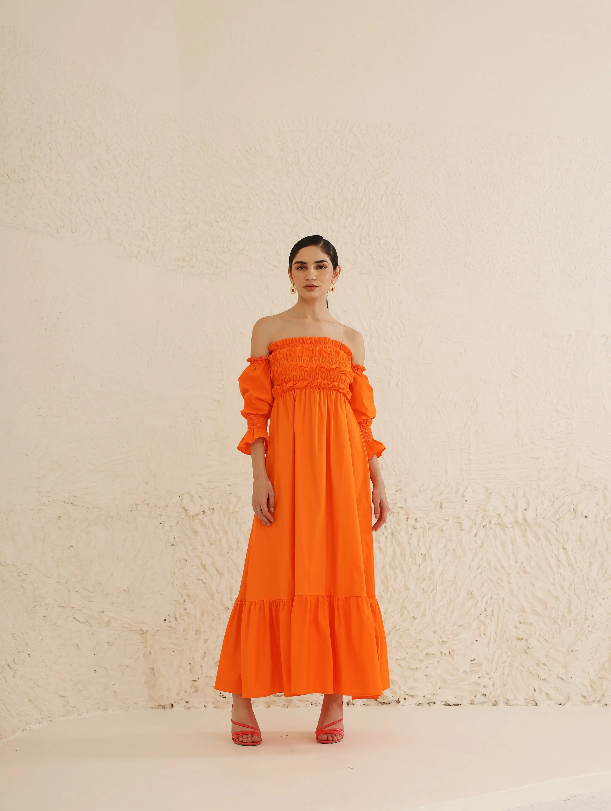 Eden Dress (Orange)