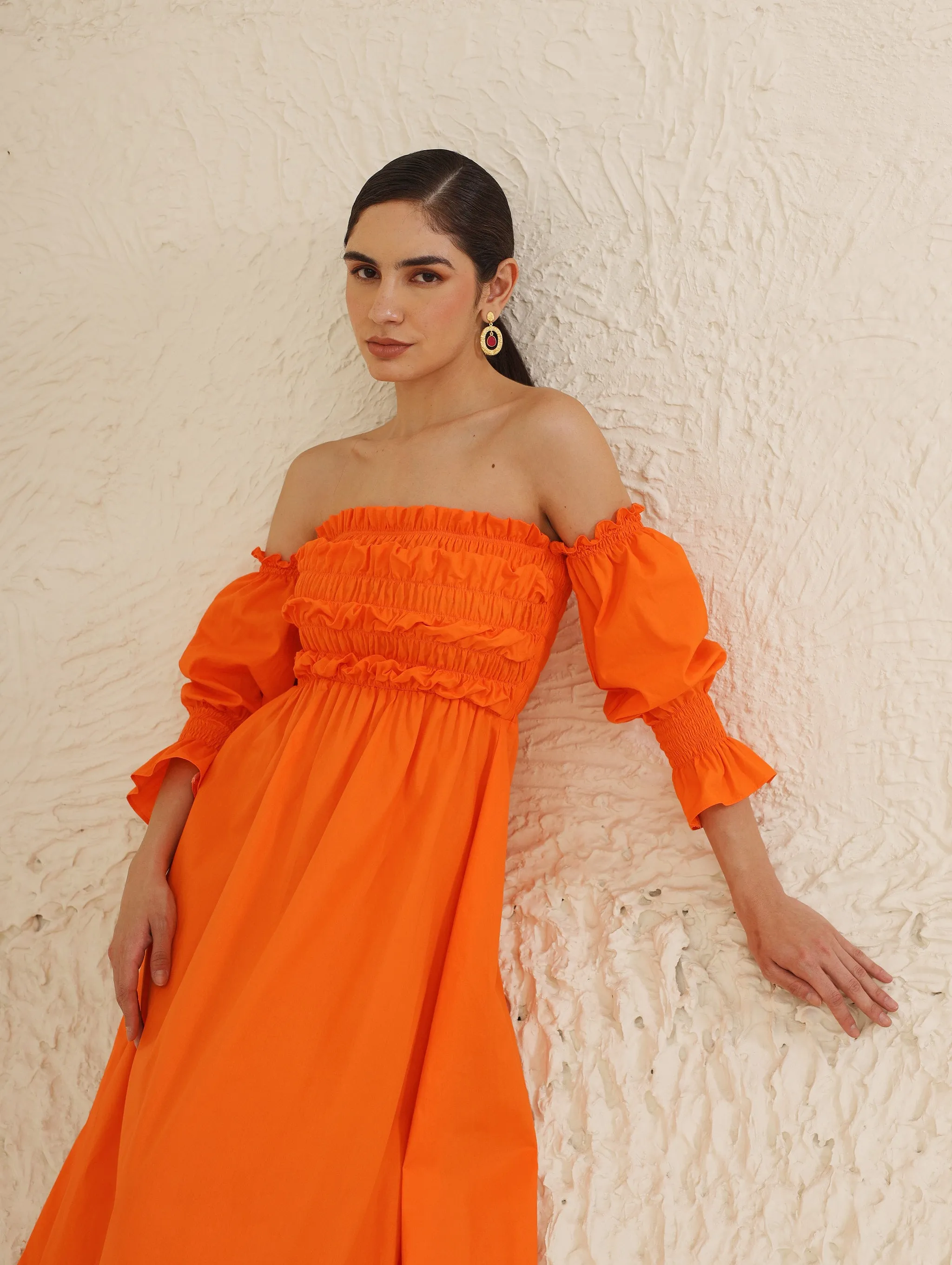 Eden Dress (Orange)