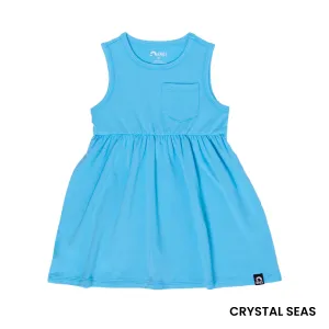 Essentials Tank Dress - 'Crystal Seas Size'