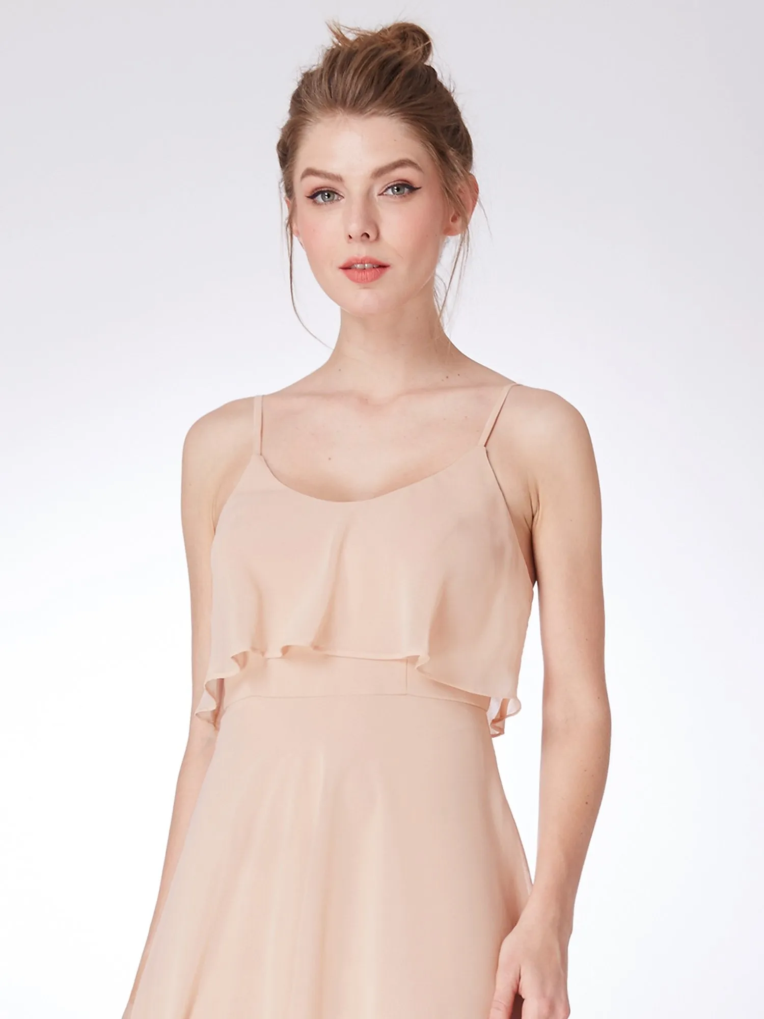 Ever-Pretty Women Fashion Spaghetti Straps Short Bridesmaid Dresses EP04052