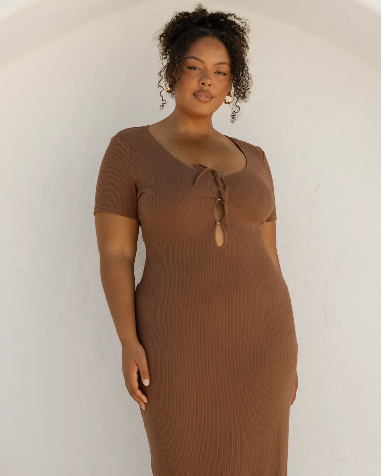 FINAL SALE | Mila Maxi Dress | Chocolate