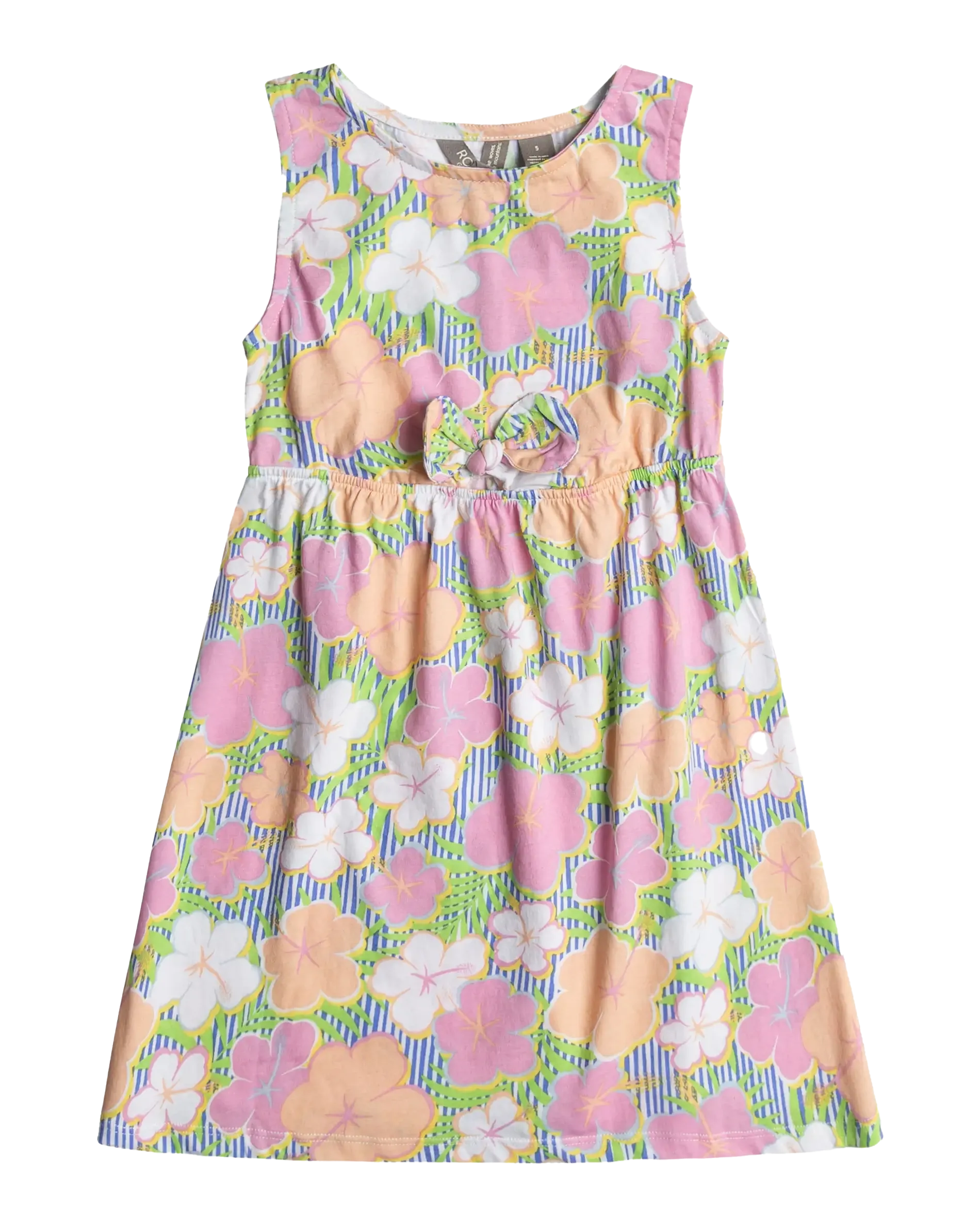 Girls Summer Air Dress in Ultramarine & Teenie Flower