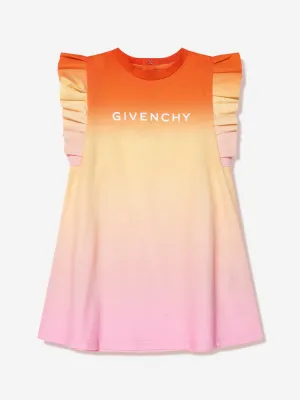 Givenchy Baby Girls Gradient Dress in Multicolour