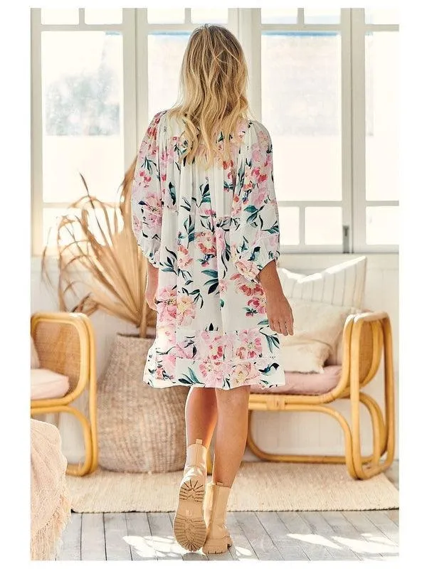 JAASE Peony Princess Print Adela Dress