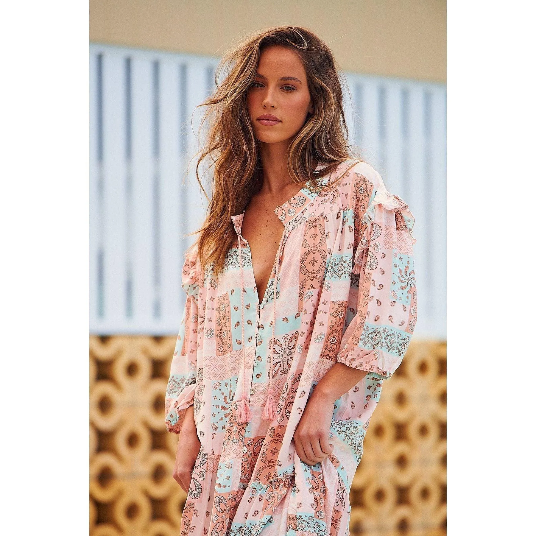 JAASE Serendipity Print Myrtle Maxi Dress