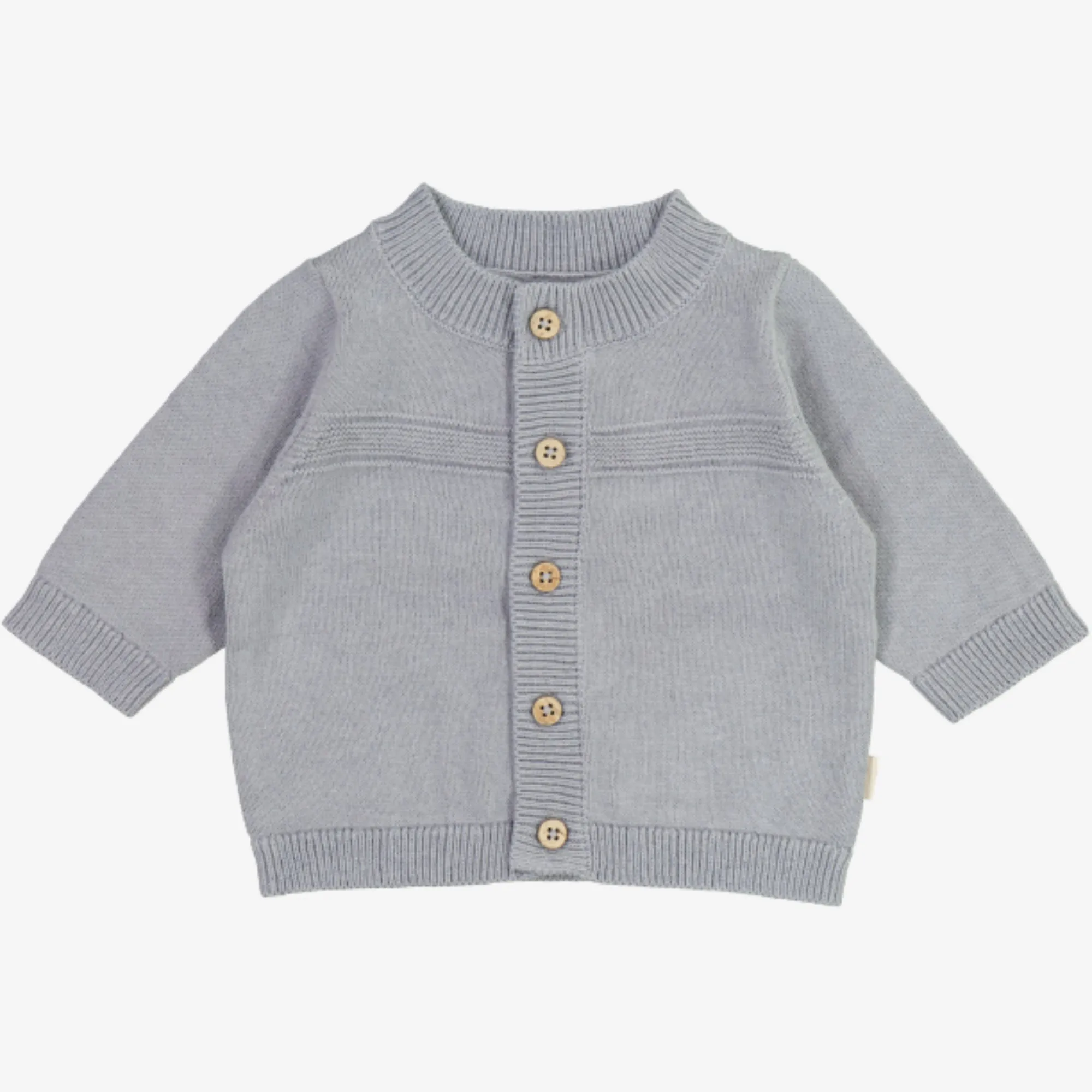 Knit Cardigan Sofus | Baby - cloudy sky
