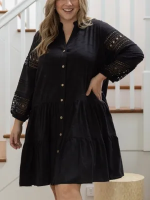 Lacey Dress- Black