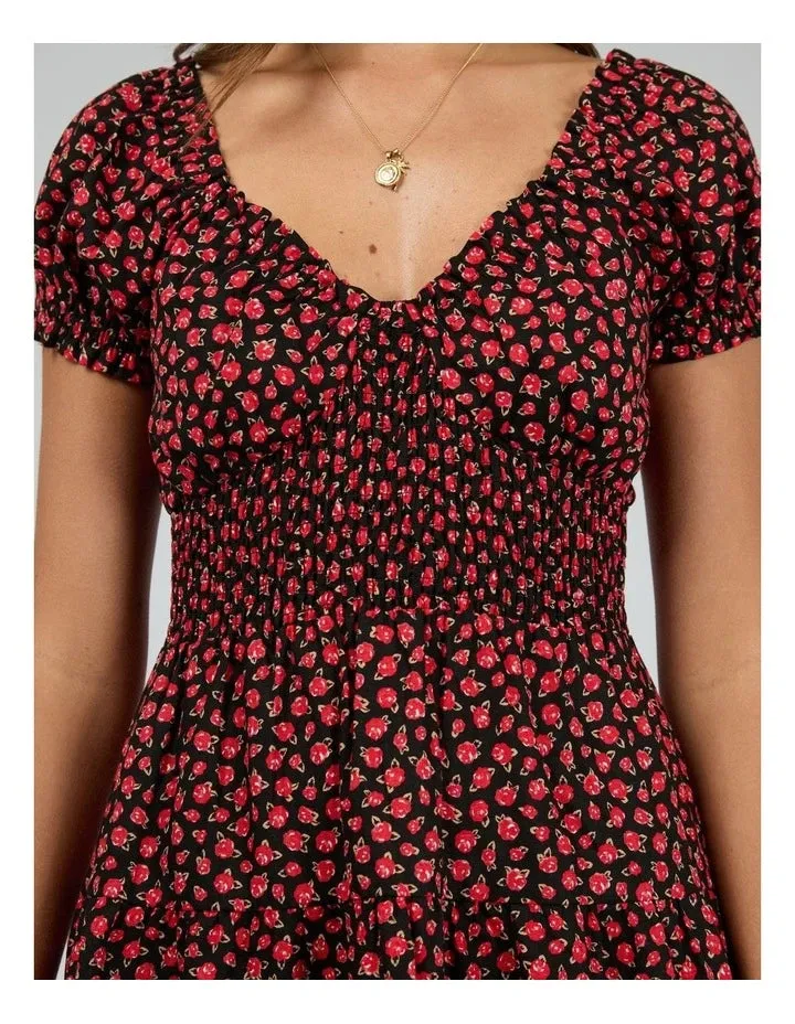 Lana Mini Dess/Tunic -Red