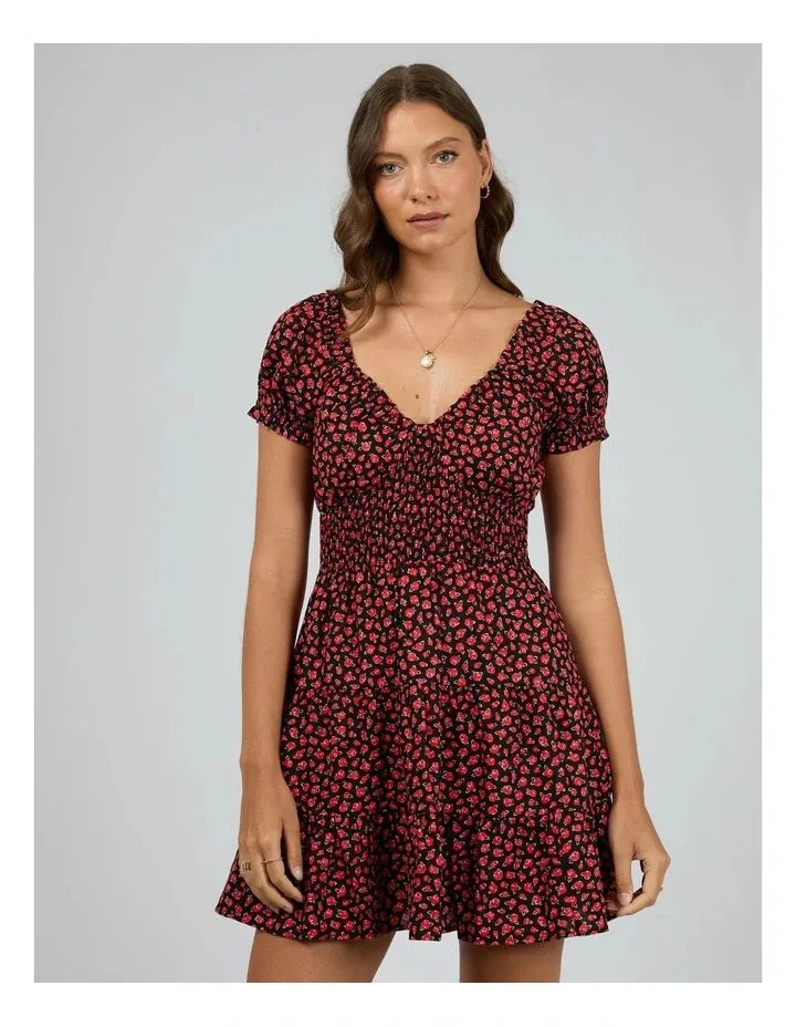 Lana Mini Dess/Tunic -Red