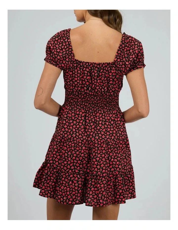 Lana Mini Dess/Tunic -Red