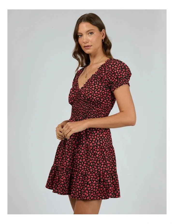 Lana Mini Dess/Tunic -Red