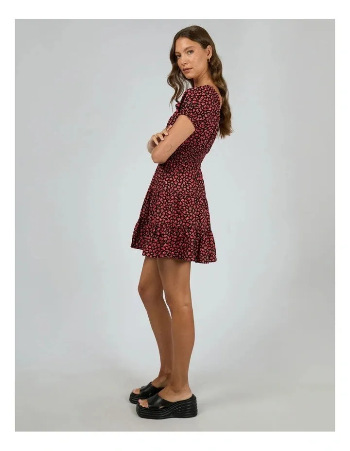Lana Mini Dess/Tunic -Red