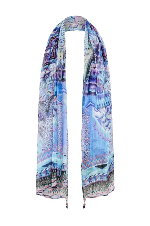 LONG SCARF THREADS OF COSMOS