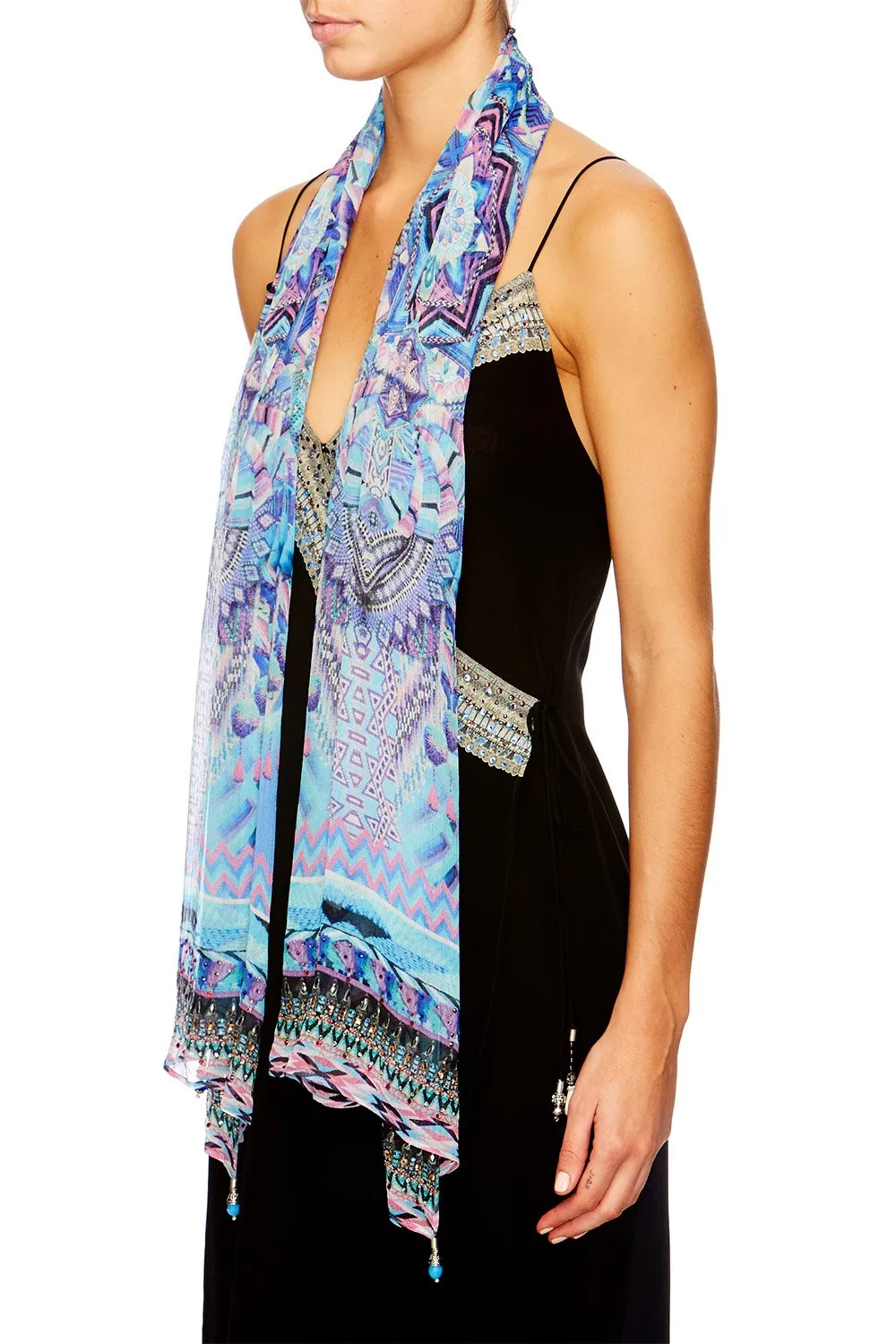 LONG SCARF THREADS OF COSMOS