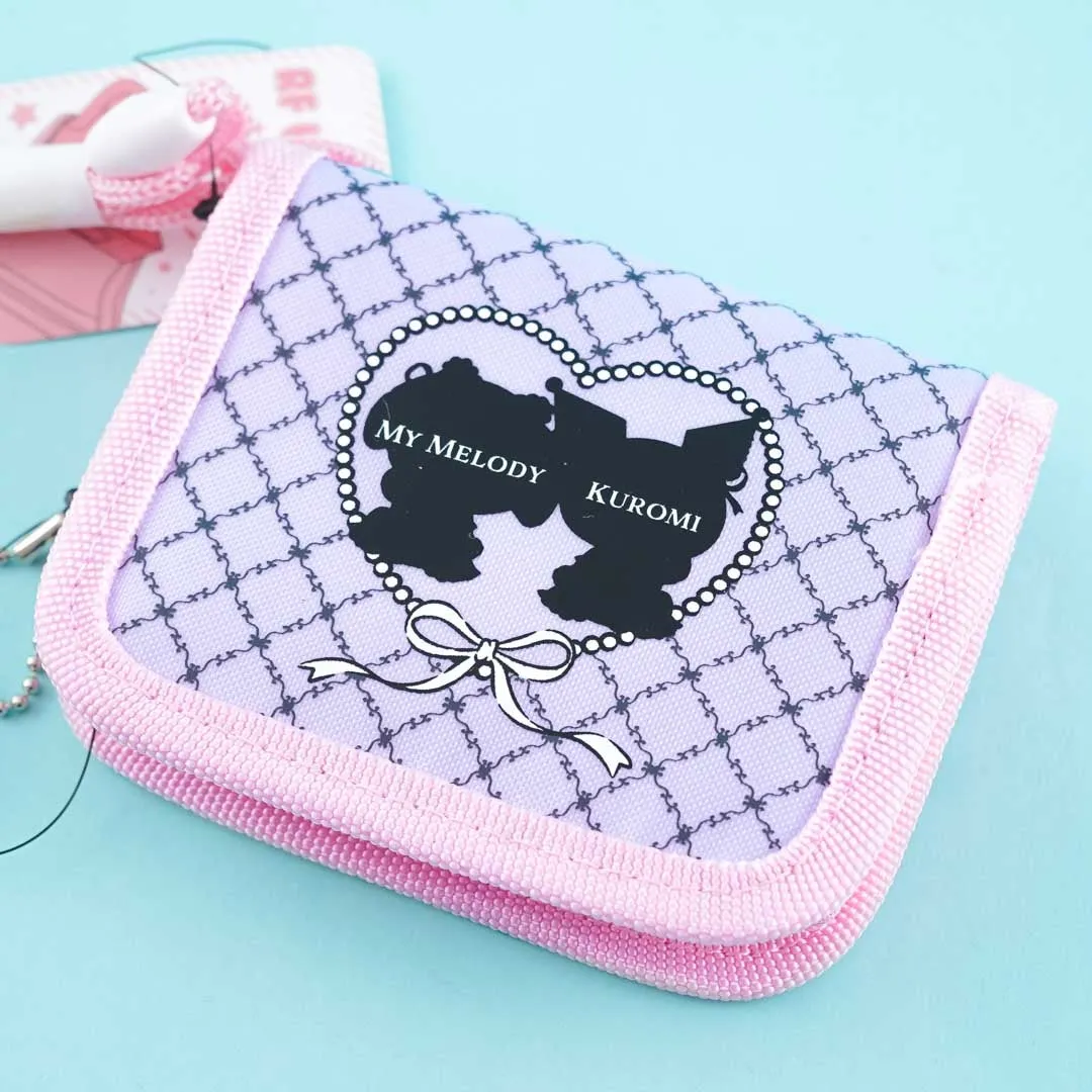 My Melody & Kuromi Gothic Lolita Bi-Fold Wallet