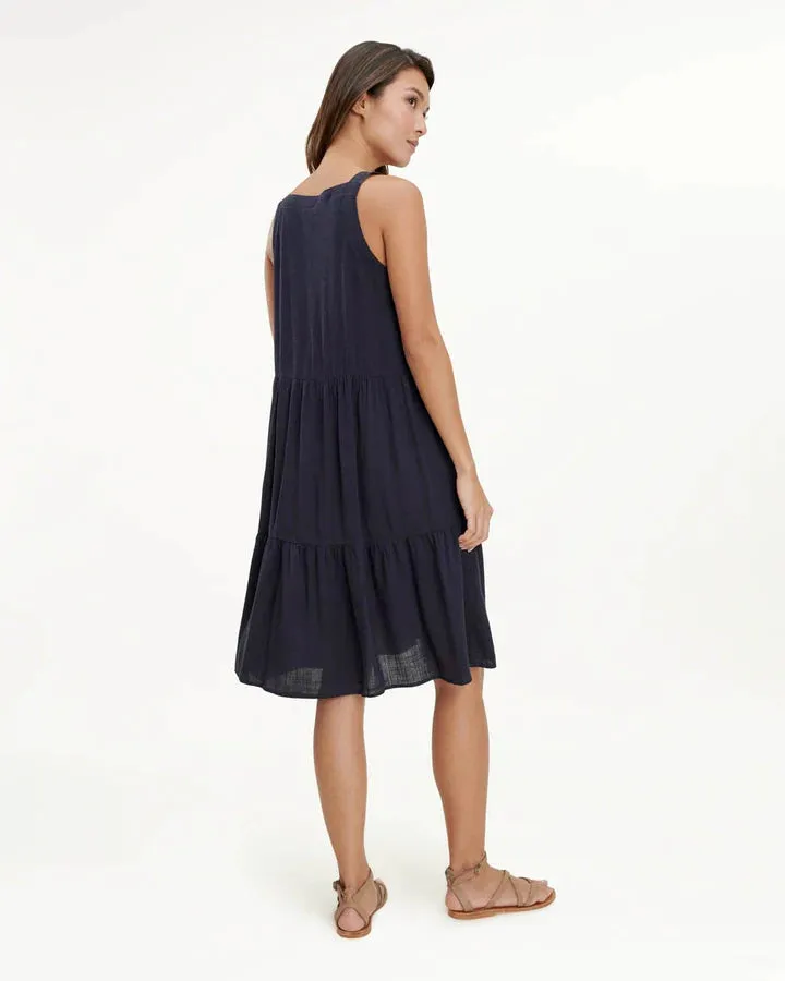 Napa Dress - Navy