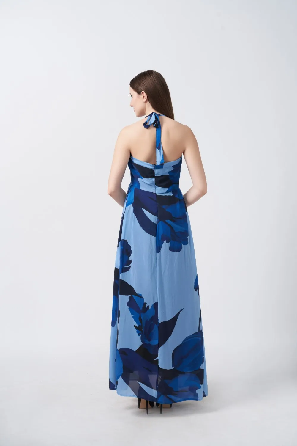 Ocean Breeze Floral Dress