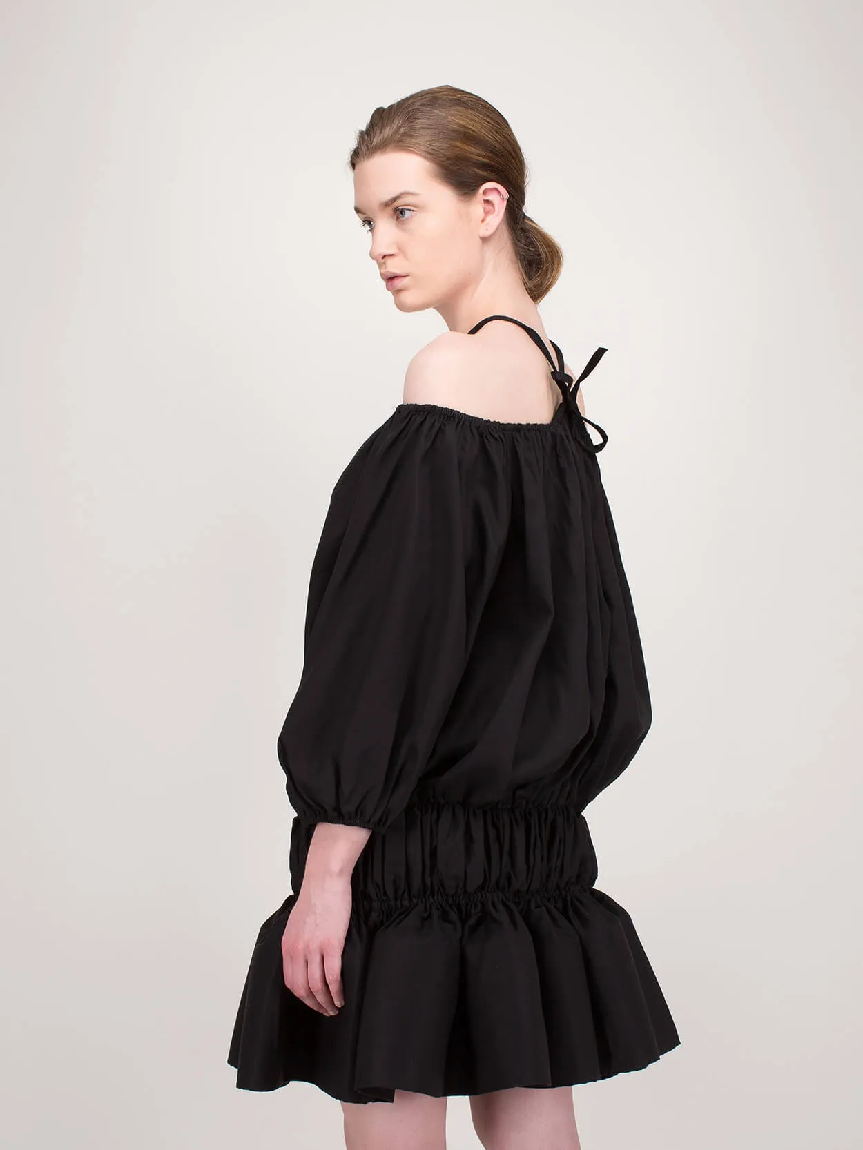 Off Shoulder Crinoline Dress