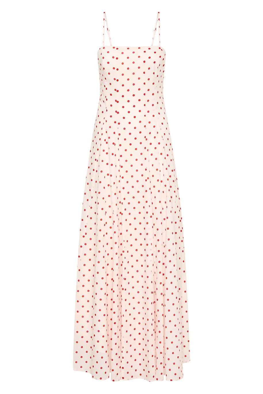 PALOMA MAXI DRESS - PETITE POLKA DOT