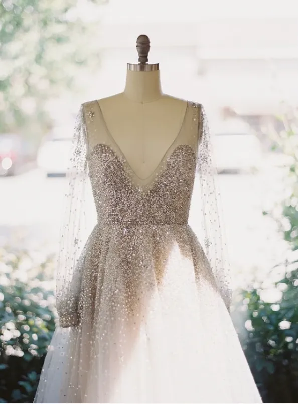 Plus Size Wedding Dresses Bridal Gown Open Back