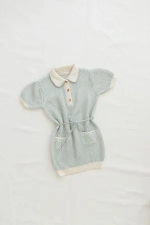 retro dress | seafoam