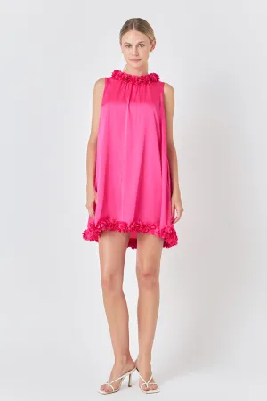 Rosette Mini Dress