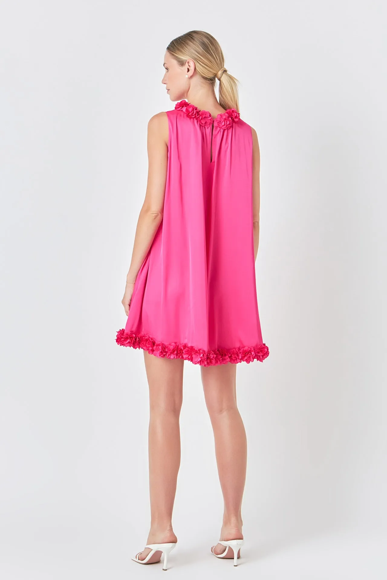 Rosette Mini Dress