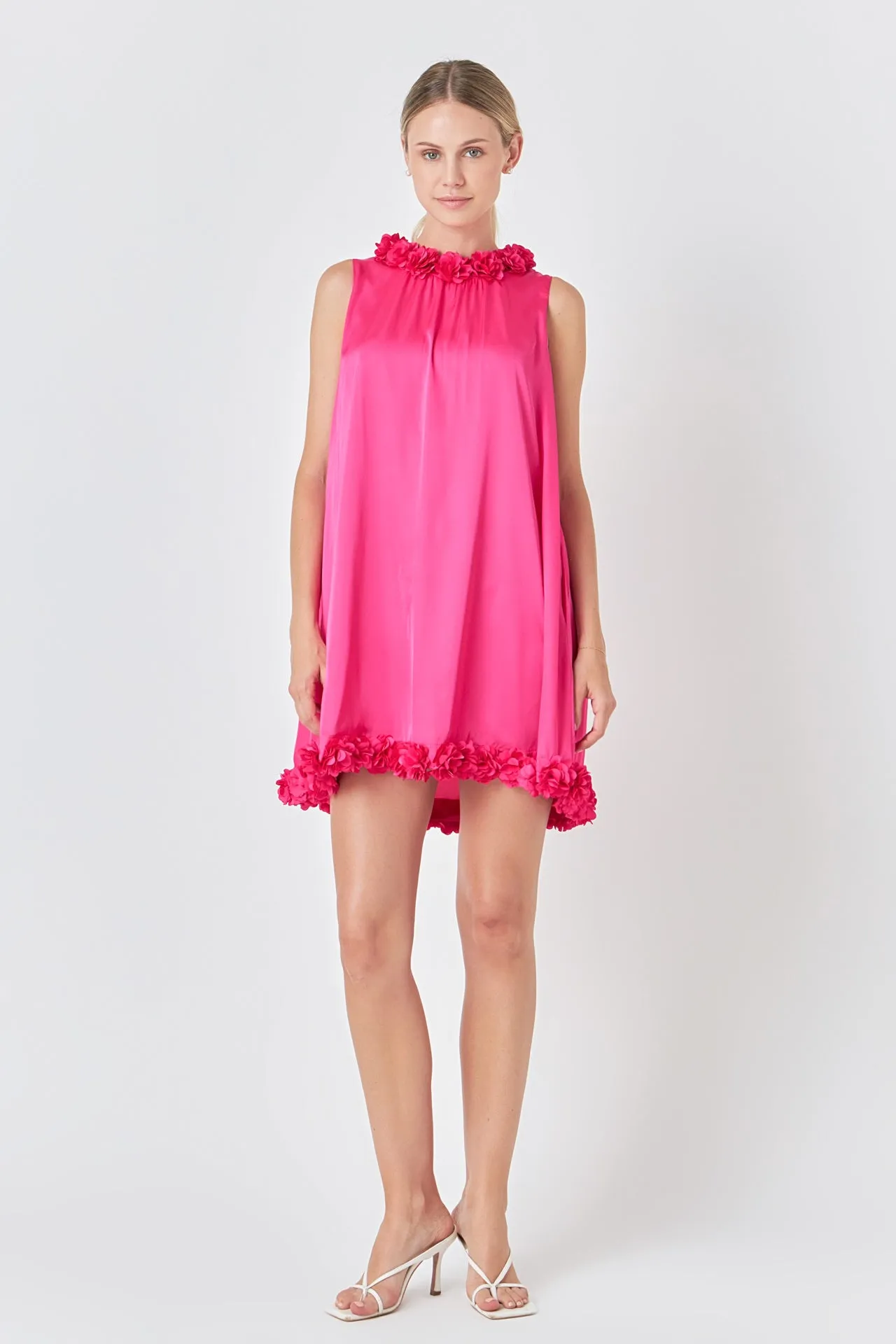 Rosette Mini Dress