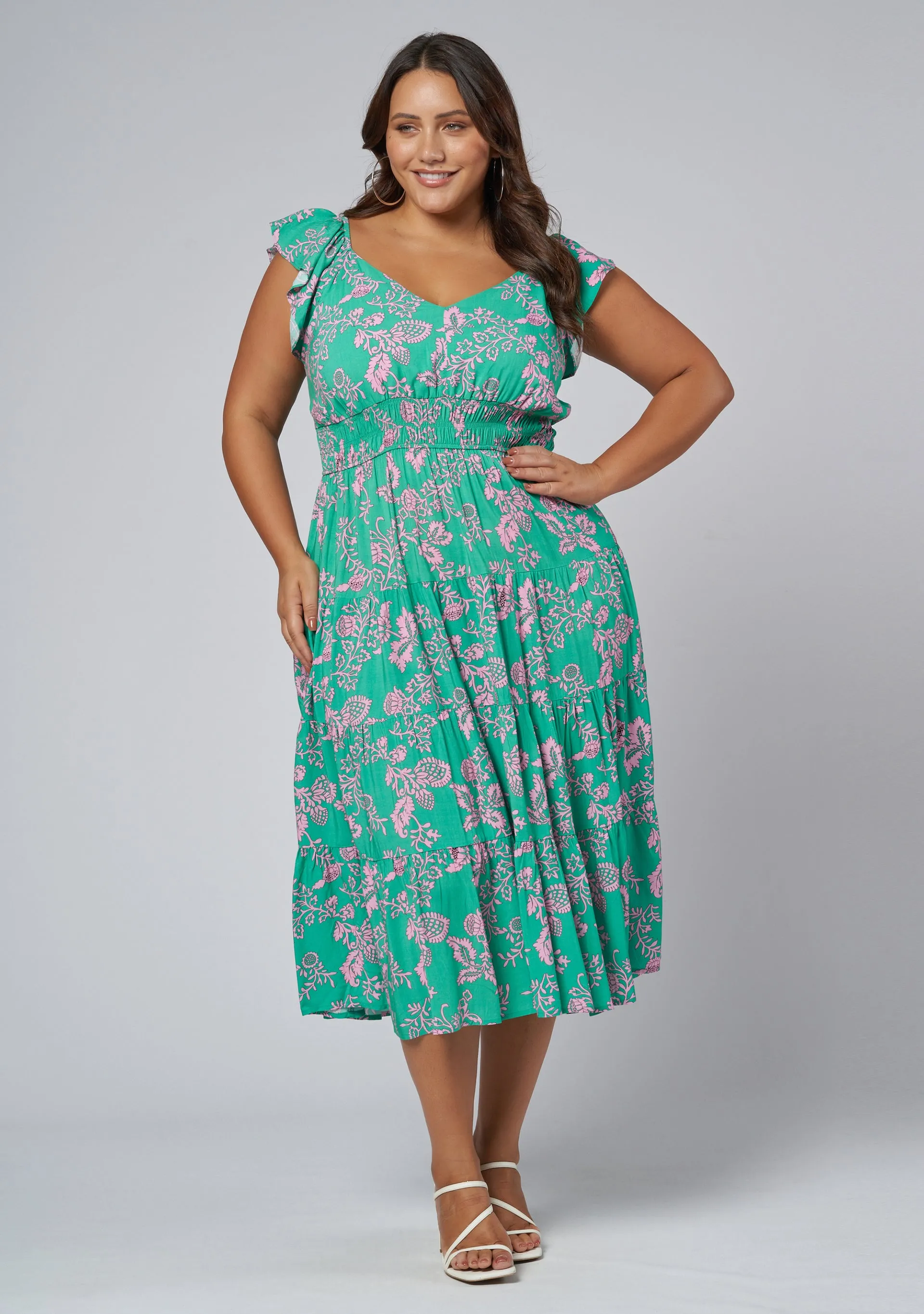 Slow Motion Midi Dress