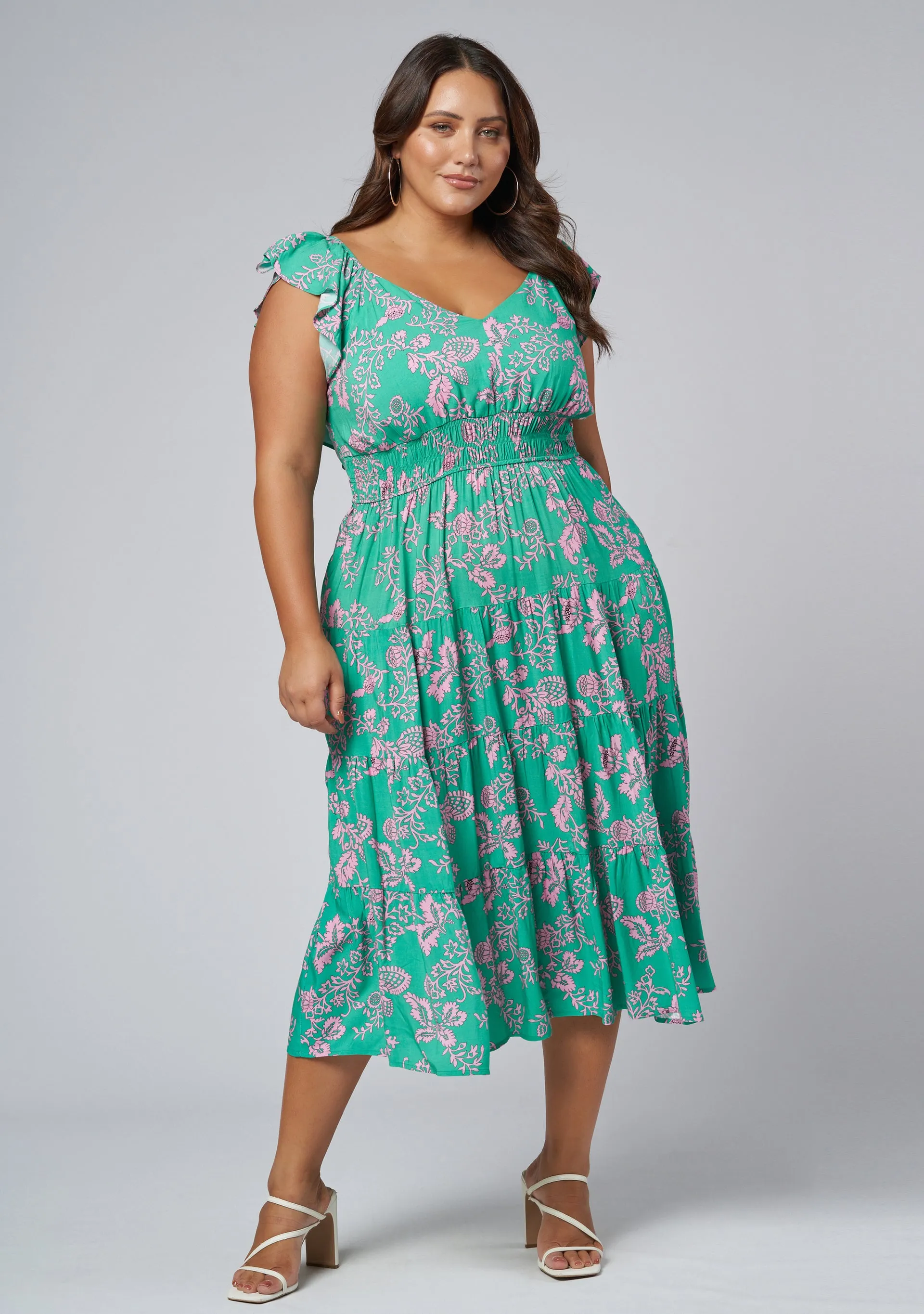 Slow Motion Midi Dress