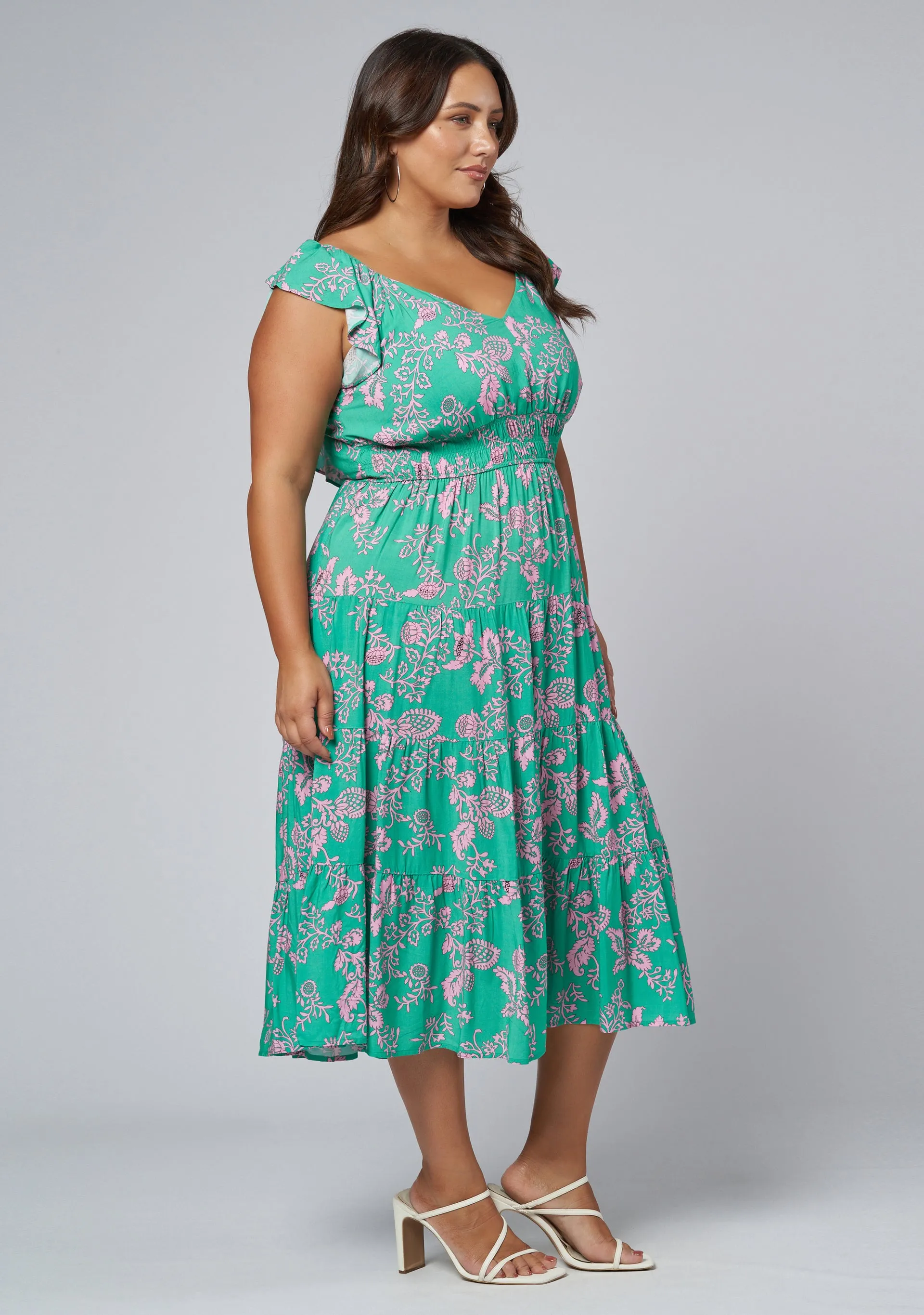 Slow Motion Midi Dress